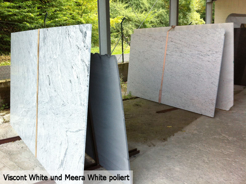 Viscont White und Meera White poliert